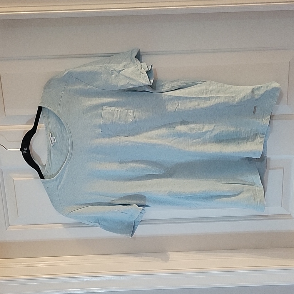 Calvin Klein mens light blue shirt large